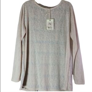 NWT Grace & Emma Women's  Shirt With Tie In Back Size XL